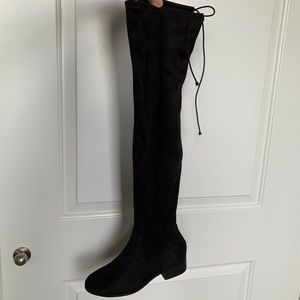 Thigh High Black Boots